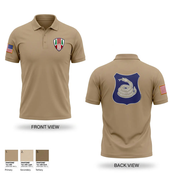 Short Sleeve Performance Polo, 1569th MTC, National Guard, Teamtime, Team time, sublimation, custom sports apparel, team uniforms, spirit wear, spiritwear, sports uniforms, custom shirts, team store, custom team store, fundraiser sports, apparel fundraiser