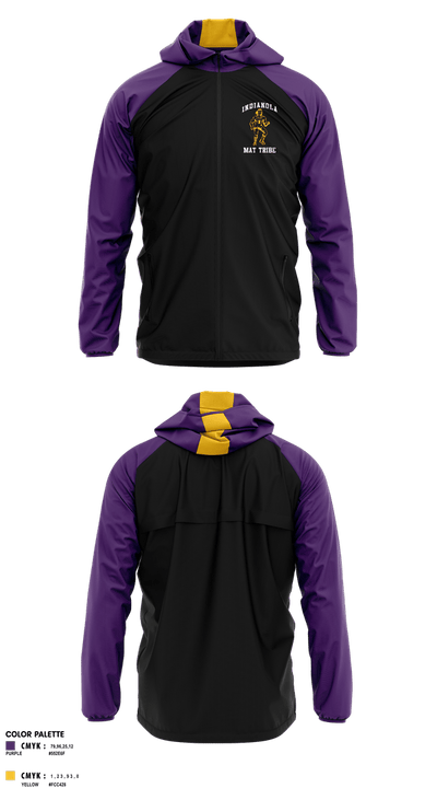 Indianola Mat Tribe 88912065 Windbreaker - 3