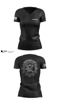 FMS 6 49116590 Women's Short Sleeve V-neck Shirt - 3