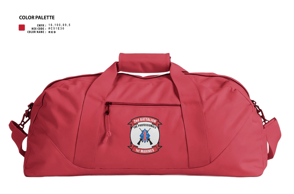Duffle Bag, Wpns co 2/1 dragon plt, Marines, Teamtime, Team time, sublimation, custom sports apparel, team uniforms, spirit wear, spiritwear, sports uniforms, custom shirts, team store, custom team store, fundraiser sports, apparel fundraiser