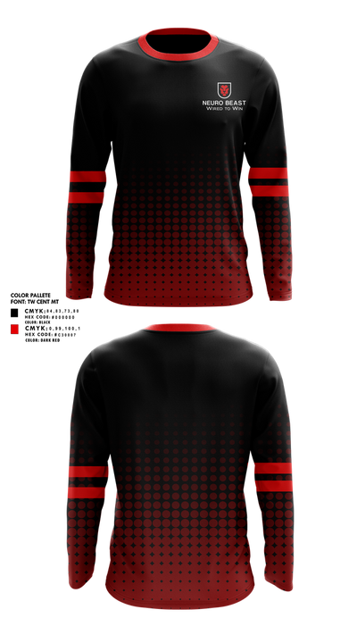 Neuro Beast 90064879 Long Sleeve Performance Shirt 1