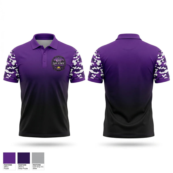 Short Sleeve Performance Polo, WBC Silent Hunters, Softball, Teamtime, Team time, sublimation, custom sports apparel, team uniforms, spirit wear, spiritwear, sports uniforms, custom shirts, team store, custom team store, fundraiser sports, apparel fundraiser