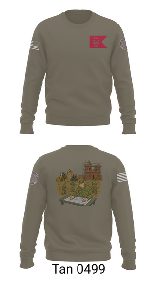 Crew Neck Sweatshirt, 152, Army, Teamtime, Team time, sublimation, custom sports apparel, team uniforms, spirit wear, spiritwear, sports uniforms, custom shirts, team store, custom team store, fundraiser sports, apparel fundraiser