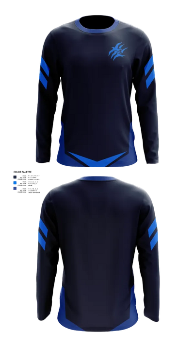 KGV & EBS 42811140 Long Sleeve Performance Shirt 20