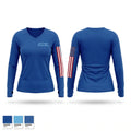 Linn County Sheriff’s Office Women's Long Sleeve V-neck Shirt - 1