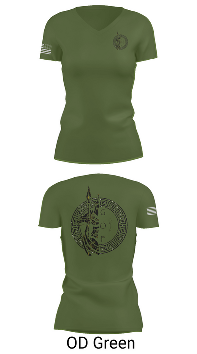 GOLF 75360109 Women's Short Sleeve V-neck Shirt - 48