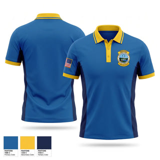 Short Sleeve Performance Polo, Pickens County Emergency Communications Center, Fire Department, Teamtime, Team time, sublimation, custom sports apparel, team uniforms, spirit wear, spiritwear, sports uniforms, custom shirts, team store, custom team store, fundraiser sports, apparel fundraiser