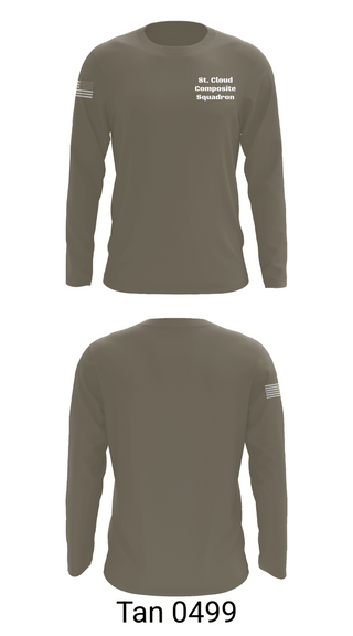 Long Sleeve Performance Shirt, St. Cloud Composite Squadron, Air Force, Teamtime, Team time, sublimation, custom sports apparel, team uniforms, spirit wear, spiritwear, sports uniforms, custom shirts, team store, custom team store, fundraiser sports, apparel fundraiser