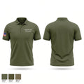 Long County Narcotics Short Sleeve Performance Polo - 1