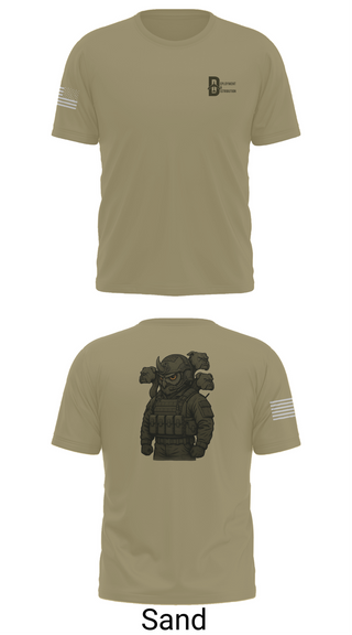 Old School Cotton Feel Shirt, Deployment & Distribution Flight, , Teamtime, Team time, sublimation, custom sports apparel, team uniforms, spirit wear, spiritwear, sports uniforms, custom shirts, team store, custom team store, fundraiser sports, apparel fundraiser