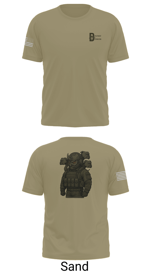 Old School Cotton Feel Shirt, Deployment & Distribution Flight, , Teamtime, Team time, sublimation, custom sports apparel, team uniforms, spirit wear, spiritwear, sports uniforms, custom shirts, team store, custom team store, fundraiser sports, apparel fundraiser