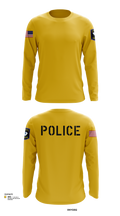 New Ellenton Police Department 612730 Long Sleeve Performance Shirt 5