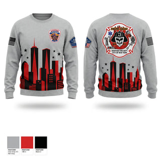 Crew Neck Sweatshirt, AVIATION VOL FIRE DEPARTMENT, Fire Department, Teamtime, Team time, sublimation, custom sports apparel, team uniforms, spirit wear, spiritwear, sports uniforms, custom shirts, team store, custom team store, fundraiser sports, apparel fundraiser
