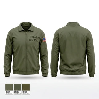 Windbreaker, 23rd MP Co, Army, Teamtime, Team time, sublimation, custom sports apparel, team uniforms, spirit wear, spiritwear, sports uniforms, custom shirts, team store, custom team store, fundraiser sports, apparel fundraiser