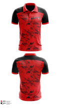 War Dogs Travel Flag Football 35001578 Short Sleeve Performance Polo - 1