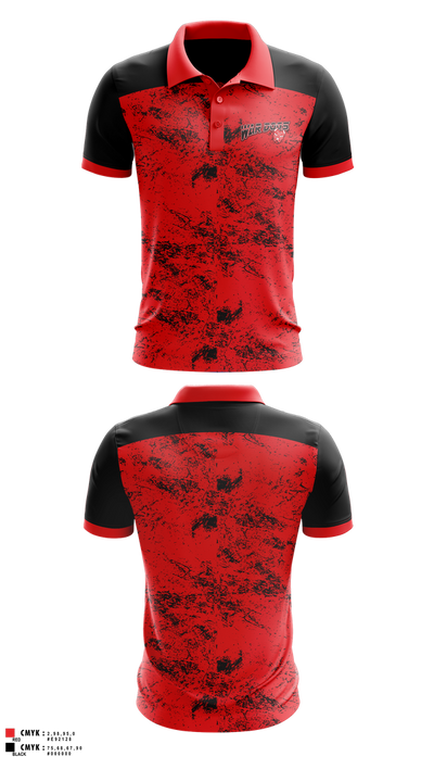 War Dogs Travel Flag Football 35001578 Short Sleeve Performance Polo - 1