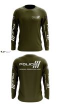 Inteligencia criminal Long Sleeve Performance Shirt - 20