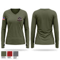 Pezina Tactical Solutions Women's Long Sleeve V-neck Shirt - 1