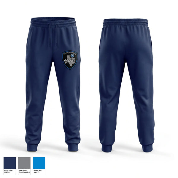 Sweatpants, Sulphur Springs Police Department, Police, Teamtime, Team time, sublimation, custom sports apparel, team uniforms, spirit wear, spiritwear, sports uniforms, custom shirts, team store, custom team store, fundraiser sports, apparel fundraiser
