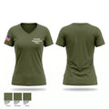 Oceania Engagement Team Women's Short Sleeve V-neck Shirt - 1