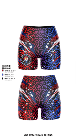 Womens Compression Shorts, Olympic City Track Club, Track & Field, Teamtime, Team time, sublimation, custom sports apparel, team uniforms, spirit wear, spiritwear, sports uniforms, custom shirts, team store, custom team store, fundraiser sports, apparel fundraiser