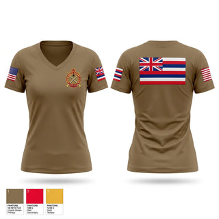 Womens Short Sleeve Vneck Shirt, RTSM-HI, Army, Teamtime, Team time, sublimation, custom sports apparel, team uniforms, spirit wear, spiritwear, sports uniforms, custom shirts, team store, custom team store, fundraiser sports, apparel fundraiser
