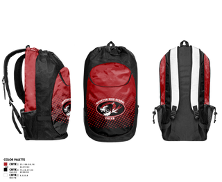 Gear Bag, Houston High School Cheer, Cheer, Teamtime, Team time, sublimation, custom sports apparel, team uniforms, spirit wear, spiritwear, sports uniforms, custom shirts, team store, custom team store, fundraiser sports, apparel fundraiser