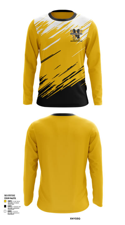 West Milford Highlanders Wrestling 67474412 Long Sleeve Performance Shirt 2