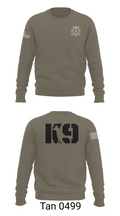 Weber County Sheriff's Office  Crew Neck Sweatshirt - 3