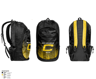 Gear Bag, Great Lakes Canes 18u, Softball, Teamtime, Team time, sublimation, custom sports apparel, team uniforms, spirit wear, spiritwear, sports uniforms, custom shirts, team store, custom team store, fundraiser sports, apparel fundraiser