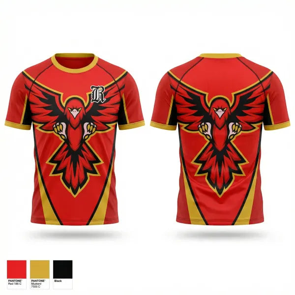 Short Sleeve Performance Shirt, RedHawks, Baseball, Teamtime, Team time, sublimation, custom sports apparel, team uniforms, spirit wear, spiritwear, sports uniforms, custom shirts, team store, custom team store, fundraiser sports, apparel fundraiser