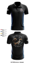 AFJROTC MS-081 DRONE TEAM 88778530 Short Sleeve Performance Polo - 223