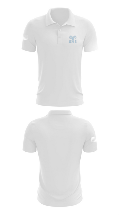Seabrook Middle School Soccer 93548407 Short Sleeve Performance Polo - 9