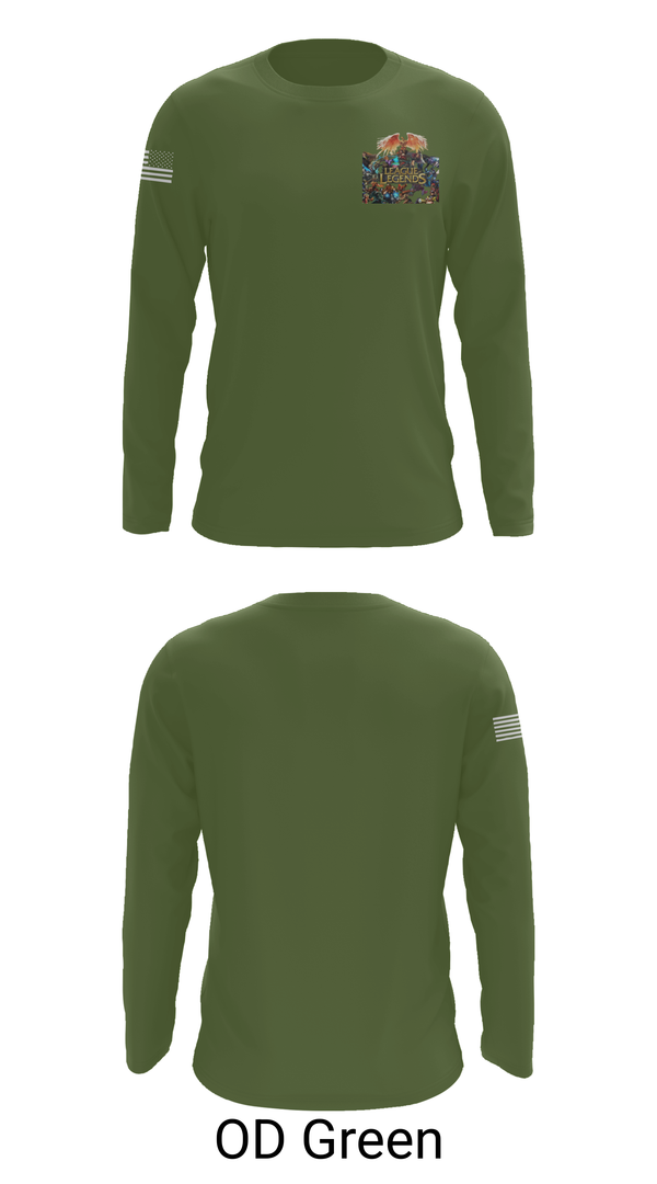 Long Sleeve Performance Shirt, USA Dwight d eisenhower, , Teamtime, Team time, sublimation, custom sports apparel, team uniforms, spirit wear, spiritwear, sports uniforms, custom shirts, team store, custom team store, fundraiser sports, apparel fundraiser