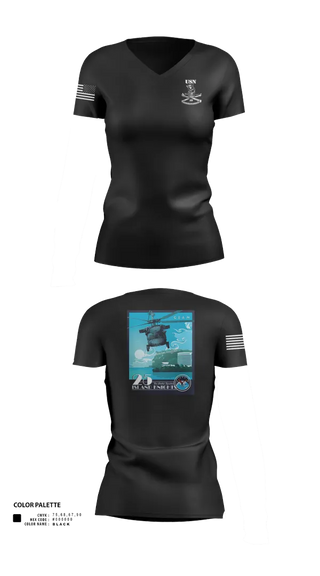 Womens Short Sleeve Vneck Shirt, HSC 25, Navy, Teamtime, Team time, sublimation, custom sports apparel, team uniforms, spirit wear, spiritwear, sports uniforms, custom shirts, team store, custom team store, fundraiser sports, apparel fundraiser