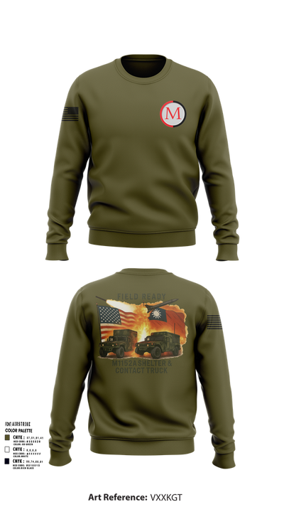 ManTech 79829219 Crew Neck Sweatshirt - 104