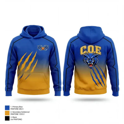 C.O.E Blue Panthers 82032063 Hoodie - 2