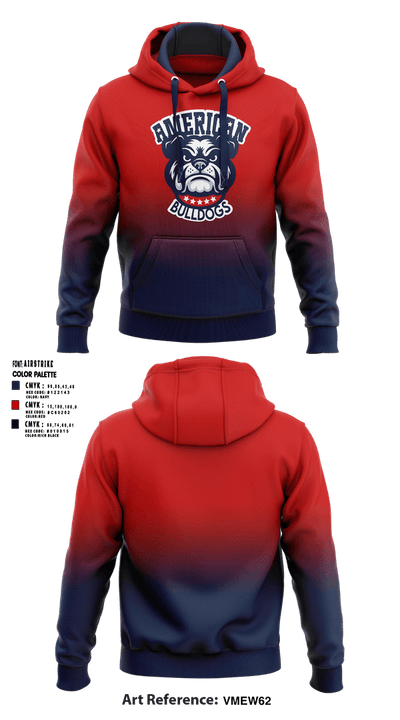 American Bulldogs 59810348 Hoodie - 3