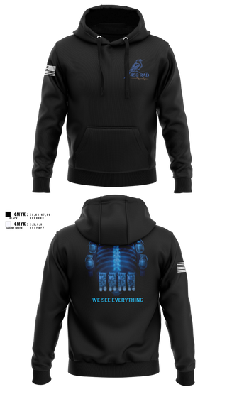 Hoodie, 452 MED DET, Army, Teamtime, Team time, sublimation, custom sports apparel, team uniforms, spirit wear, spiritwear, sports uniforms, custom shirts, team store, custom team store, fundraiser sports, apparel fundraiser
