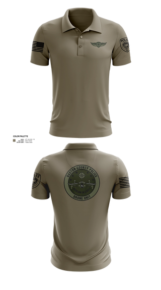 Short Sleeve Performance Polo, Drone Unit, Police, Teamtime, Team time, sublimation, custom sports apparel, team uniforms, spirit wear, spiritwear, sports uniforms, custom shirts, team store, custom team store, fundraiser sports, apparel fundraiser