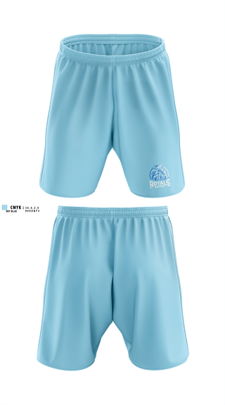 Athletic Shorts With Pockets, Royals, Baseball, Teamtime, Team time, sublimation, custom sports apparel, team uniforms, spirit wear, spiritwear, sports uniforms, custom shirts, team store, custom team store, fundraiser sports, apparel fundraiser