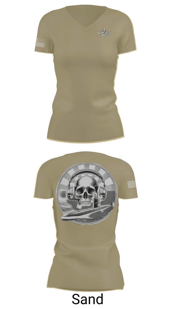 Womens Short Sleeve Vneck Shirt, Sonar, Navy, Teamtime, Team time, sublimation, custom sports apparel, team uniforms, spirit wear, spiritwear, sports uniforms, custom shirts, team store, custom team store, fundraiser sports, apparel fundraiser