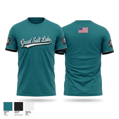Great Salt Lake Baseball Short Sleeve Performance Shirt - 2