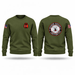 Crew Neck Sweatshirt, B battery 15th Field Artillery GS, Army, Teamtime, Team time, sublimation, custom sports apparel, team uniforms, spirit wear, spiritwear, sports uniforms, custom shirts, team store, custom team store, fundraiser sports, apparel fundraiser