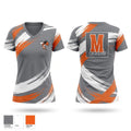 Jackets Women's Short Sleeve V-neck Shirt - 1