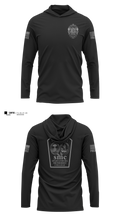 Spartanburg Methodist College Police Long Sleeve Performance Shirt with hood - 3