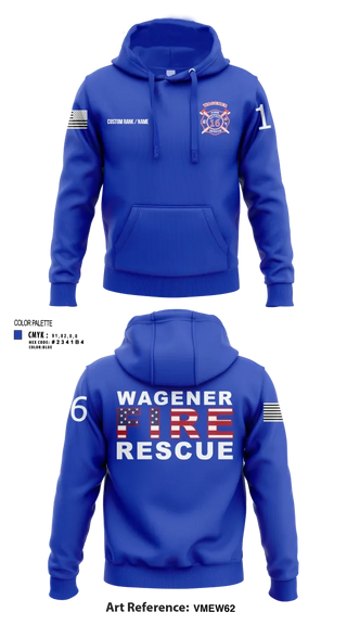 Wagener Fire Department 16386789 Hoodie - 15