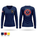 Wall Volunteer Fire Department Old School Cotton Feel Shirt - 1