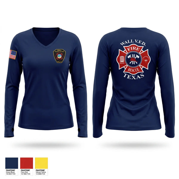 Old School Cotton Feel Shirt, Wall Volunteer Fire Department, Fire Department, Teamtime, Team time, sublimation, custom sports apparel, team uniforms, spirit wear, spiritwear, sports uniforms, custom shirts, team store, custom team store, fundraiser sports, apparel fundraiser