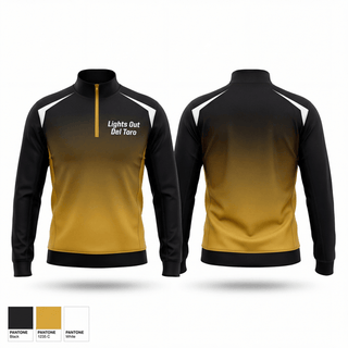 Quarter Zip Jacket, Lights Out Del Toro, Softball, Teamtime, Team time, sublimation, custom sports apparel, team uniforms, spirit wear, spiritwear, sports uniforms, custom shirts, team store, custom team store, fundraiser sports, apparel fundraiser